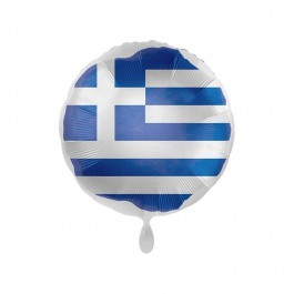 Μπαλόνι Foil "Ελληνική Σημαία" 43εκ. - Κωδικός: A7019UNIGR - Anagram